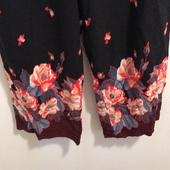 NWOT Anthropologie Ett twa Floral wide leg Small - Picture 6 of 10